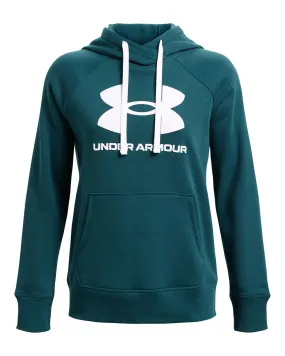 Under Armour Womens Rival Fleece Hoodie Sweatshirt