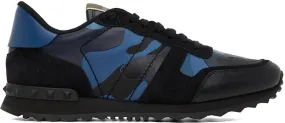 Valentino Garavani Blue Rockrunner Sneaker