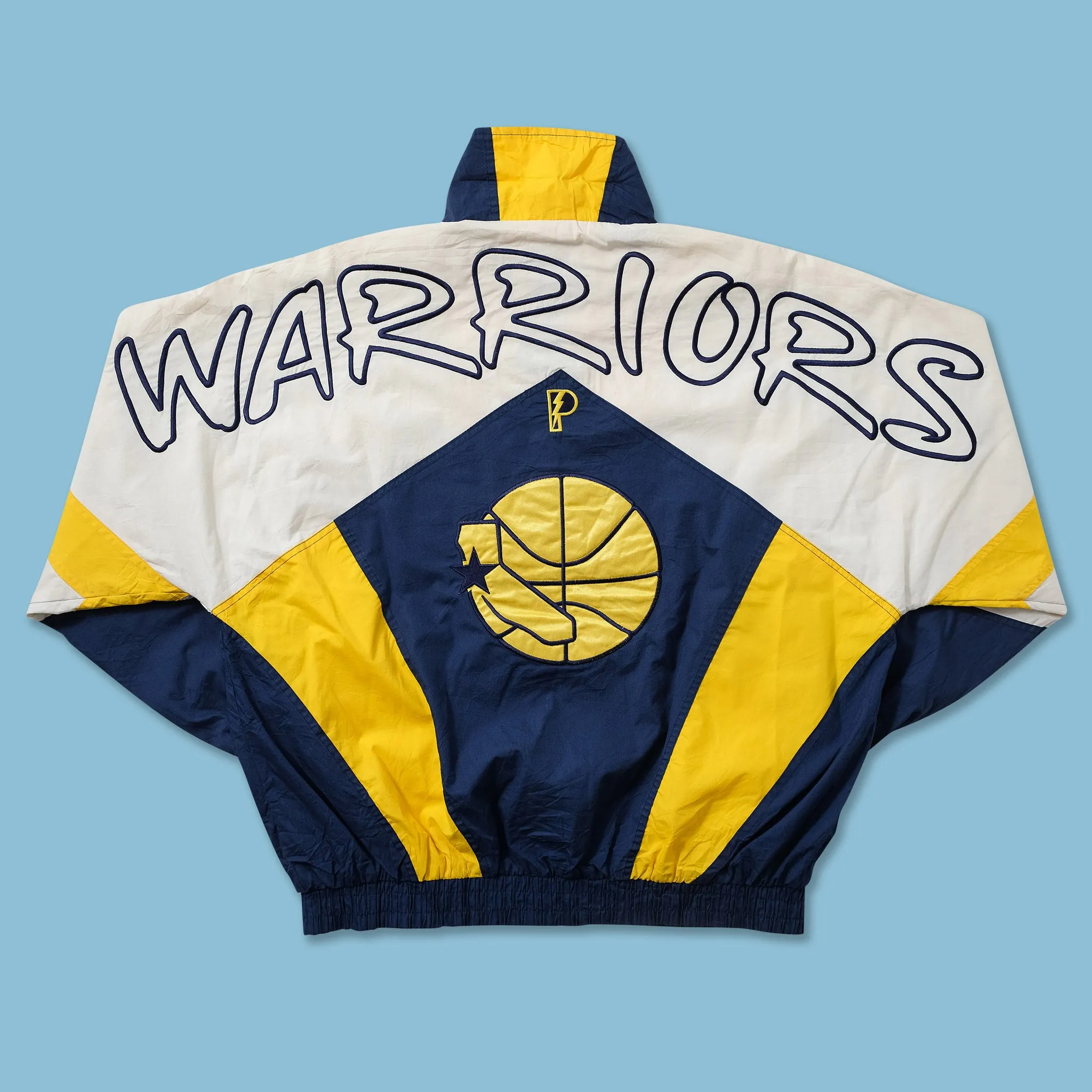 Vintage Golden State Warriors Light Jacket Large