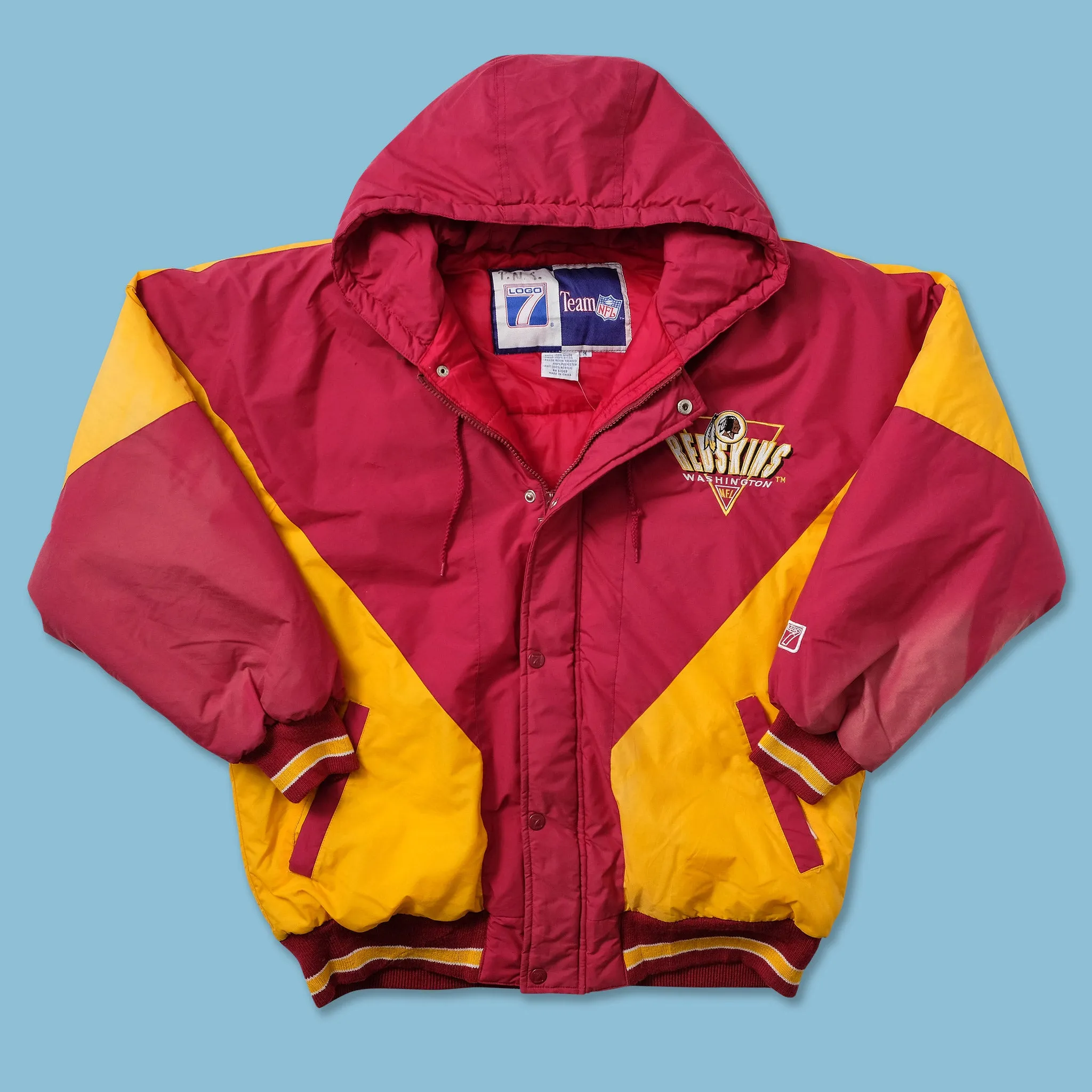 Vintage Washington Football Padded Jacket Medium