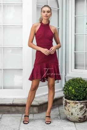 Violet Dress - Red