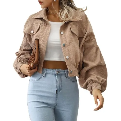 Women's Casual Streetwear Solid Color Single Breasted Coat Casual Jacket