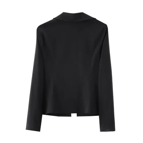 Women's Coat Blouse Long Sleeve Blouses Sexy Streetwear Solid Color