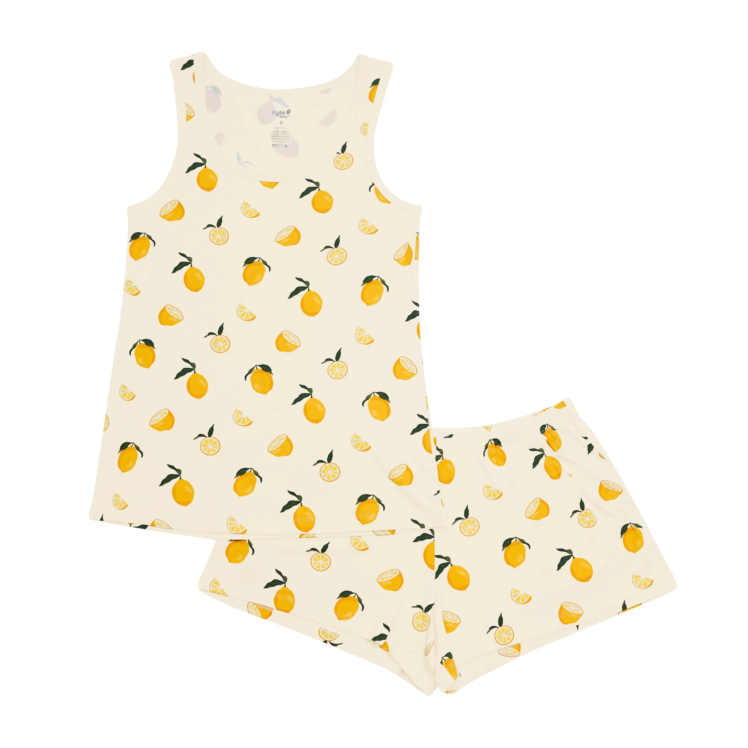 Women’s Tank Set in Lemon