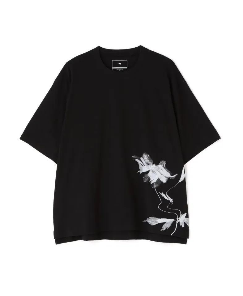 Y-3  |Unisex Street Style Cotton Short Sleeves Logo Designers