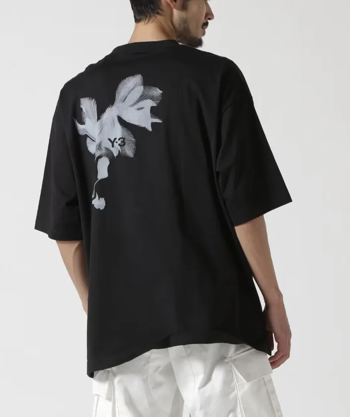 Y-3  |Unisex Street Style Cotton Short Sleeves Logo Designers