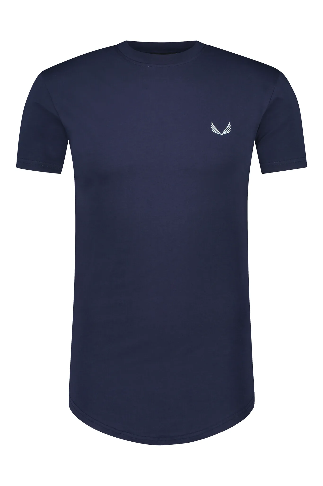 Zumo Slim Fit T-Shirts BUD-CONTRAST Navy