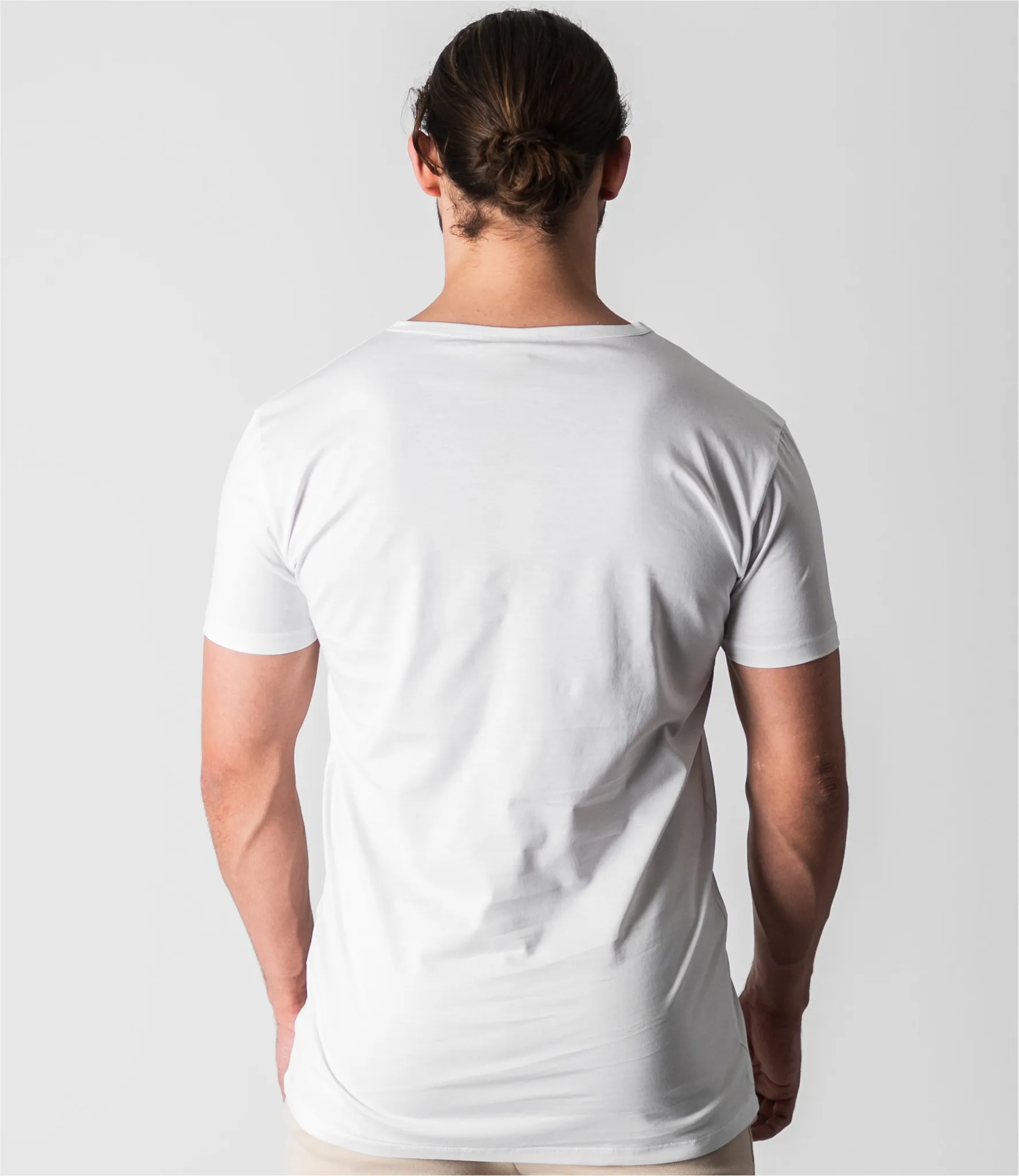 Zumo Slim Fit T-shirts HILLSBORO-LOGO White